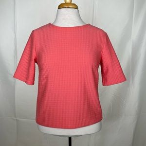 Banana Republic Coral/Salmon Pink Blouse - Small